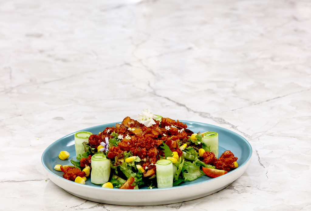 Salad nạc băm chay vị bò giải nhiệt mùa hè